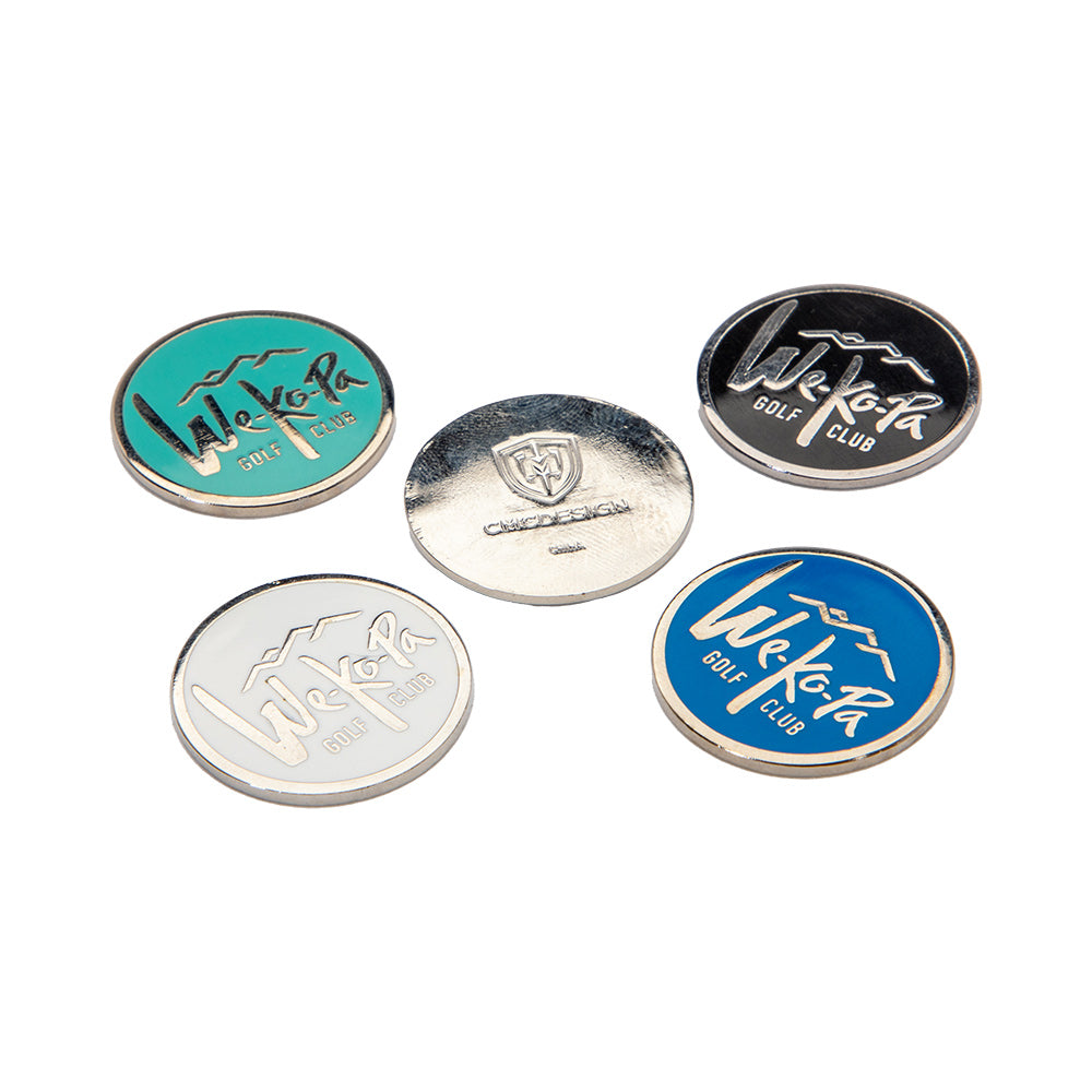 We-Ko-Pa Logo Enamel Ball Marker