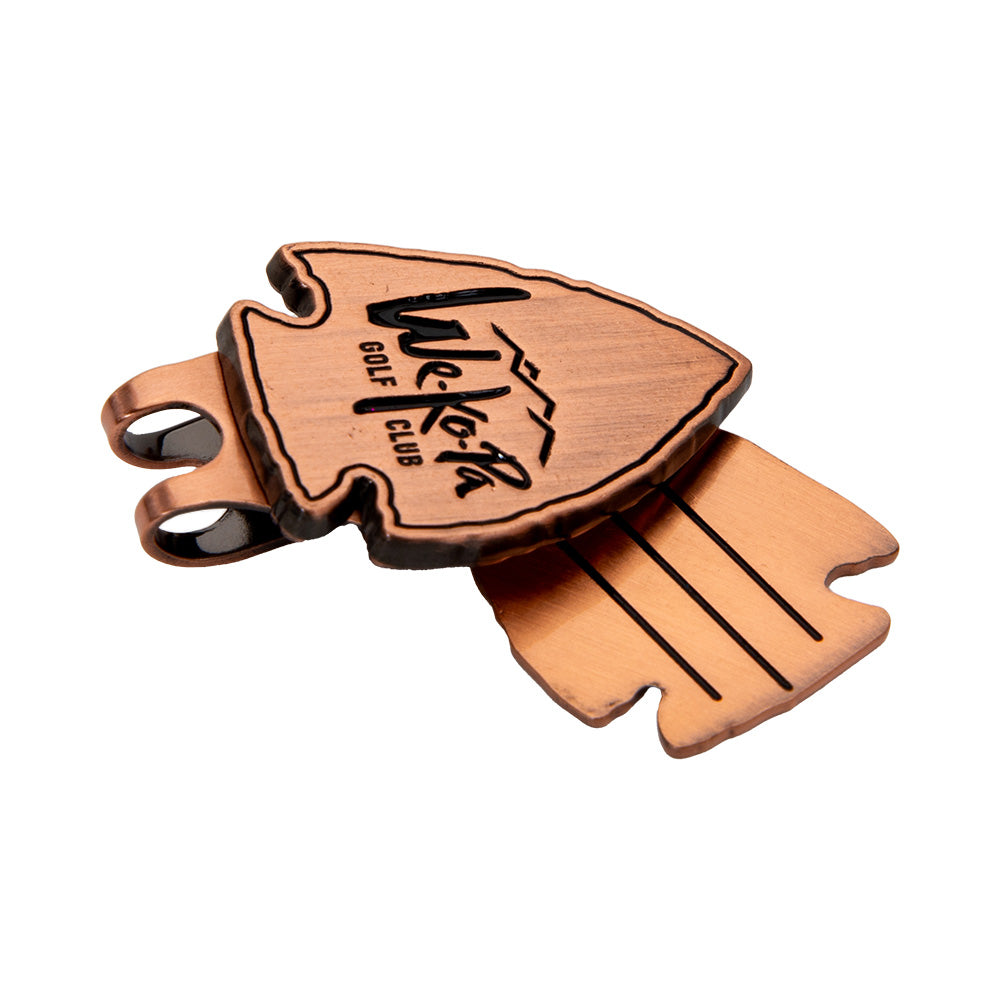 We-Ko-Pa Arrowhead Hat Clip Ball Marker
