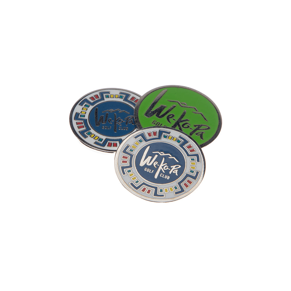 We-Ko-Pa Enamel Tribal Ball Marker