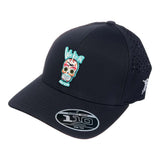 We-Ko-Pa Sugar Skull Performance Hat – White, Gray & Black